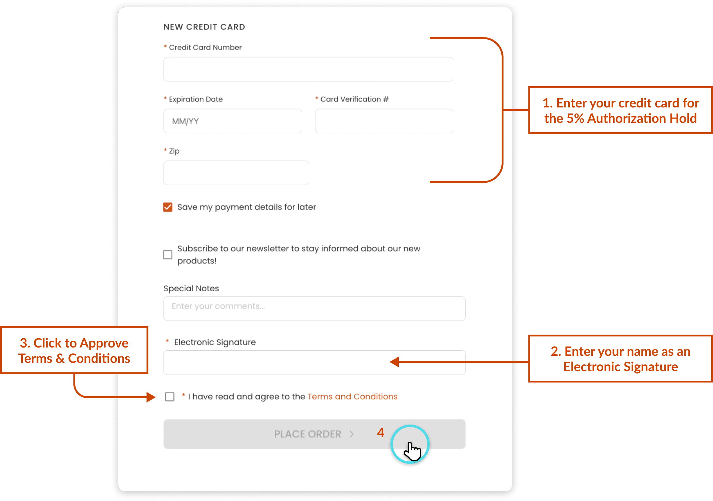 Step 5: Auth Hold Image