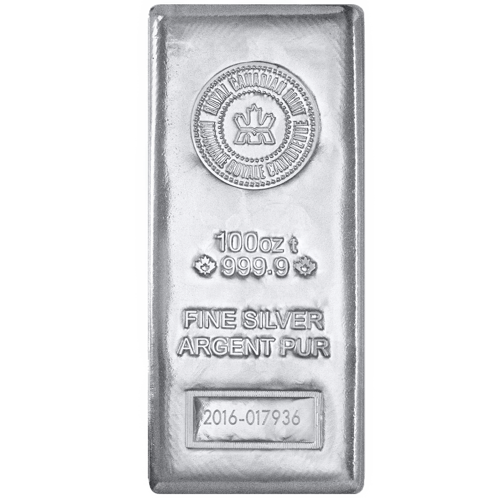 RCM 100oz Silver Bars - Texas Precious Metals RCM 100oz Silver Bars - Texas Precious Metals