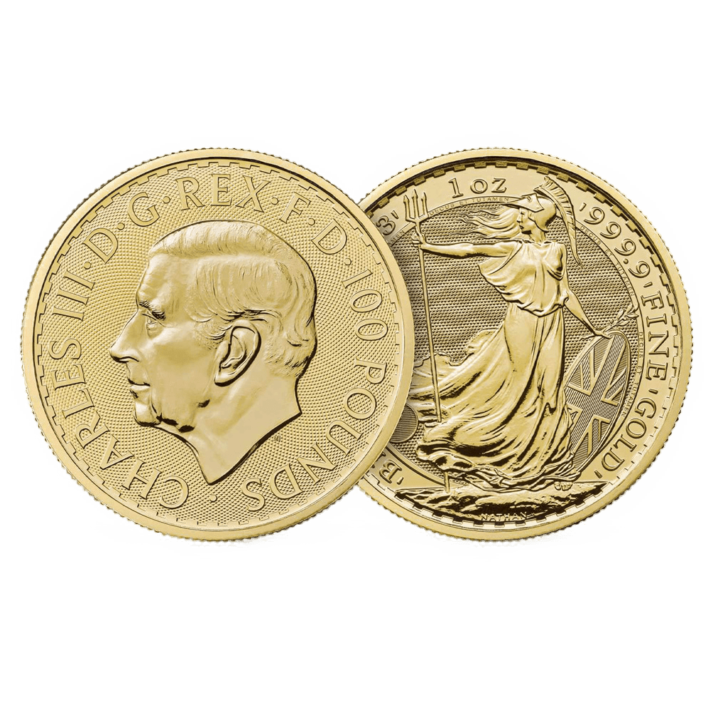 1 oz 2023 Royal Mint Gold Britannia - King Charles 1 oz 2023 Royal Mint Gold Britannia - King Charles