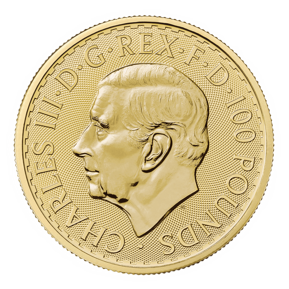 1 oz 2023 Royal Mint Gold Britannia - King Charles 1 oz 2023 Royal Mint Gold Britannia - King Charles