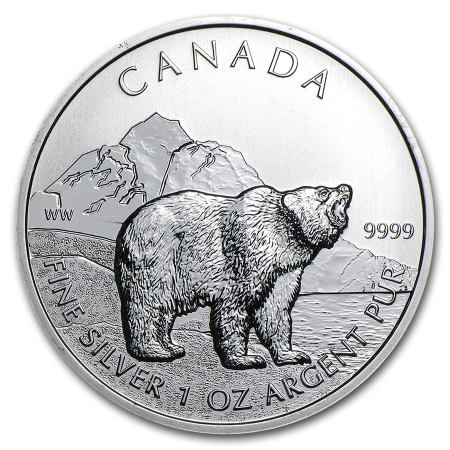 Canadian Wildlife Series - Silver Grizzly