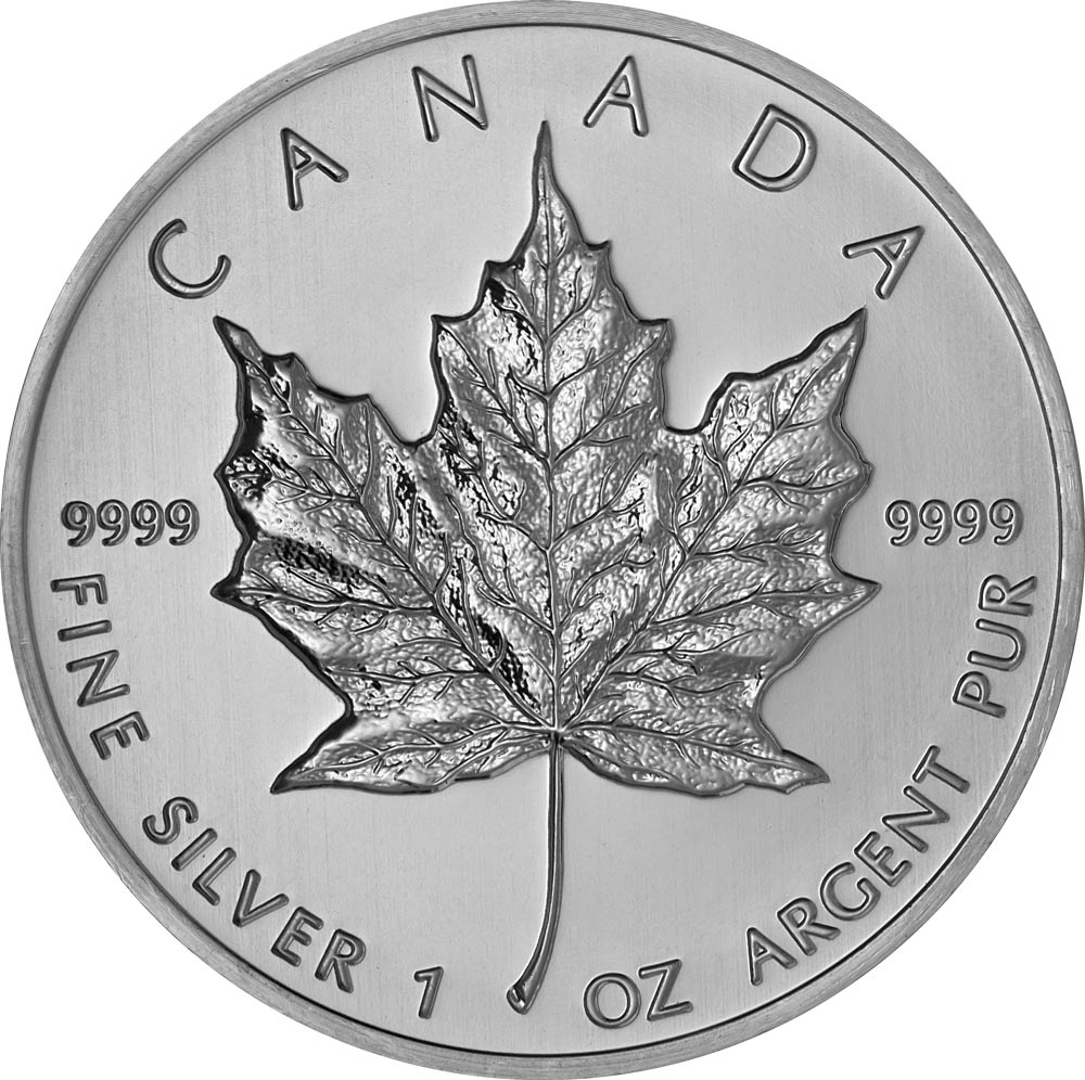 Buy Canadian Maple Leaf Silver Coin (Any Year)