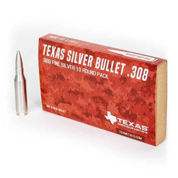 Pure Silver Bullets - Near Perfect Replicas of Popular Ammunition