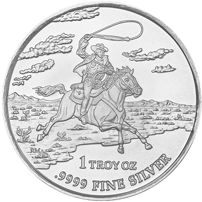Reverse of 2013 Texas Silver Round